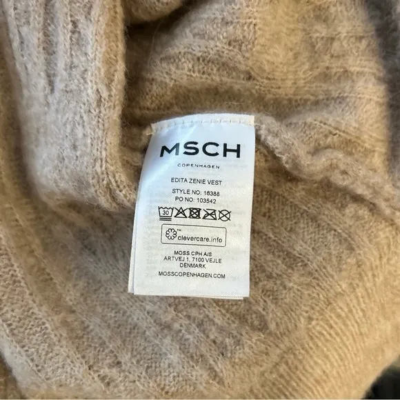 Moss Copenhagen NWT EDITA ZENIE VEST Sz L