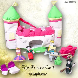My Pink Princess Castle Playhouse