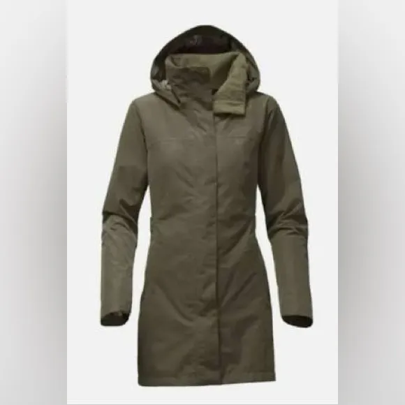 North Face Lancey trench ll coat