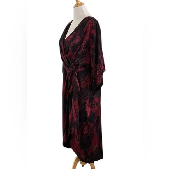 NWT City Chic Plus Size Garnet Slither Dress