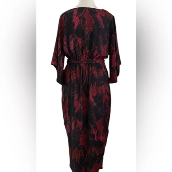 NWT City Chic Plus Size Garnet Slither Dress