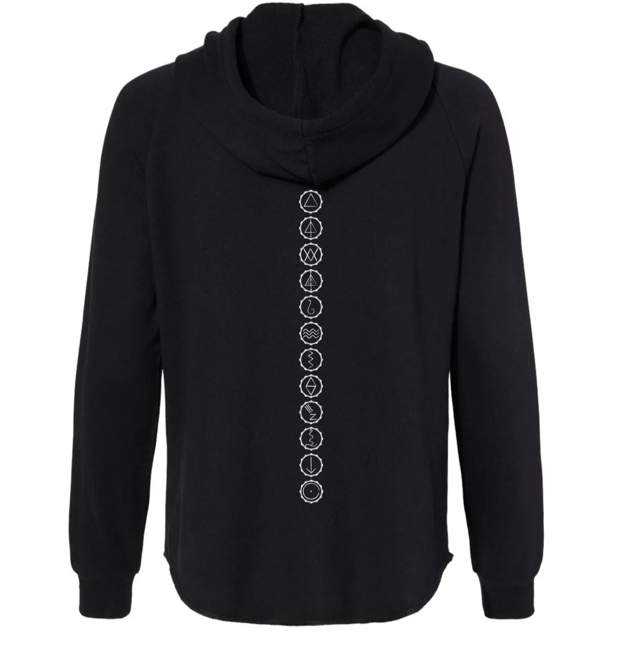 One Light Wave Wash Zip Sweatshirt