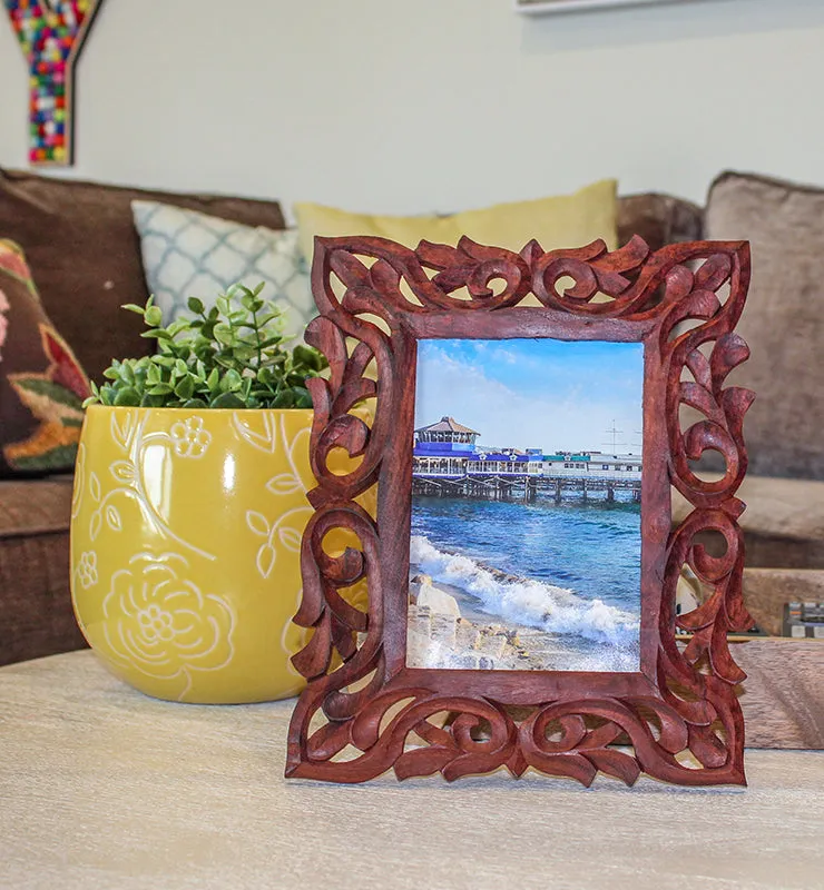 Ornate Wooden Carved Frame