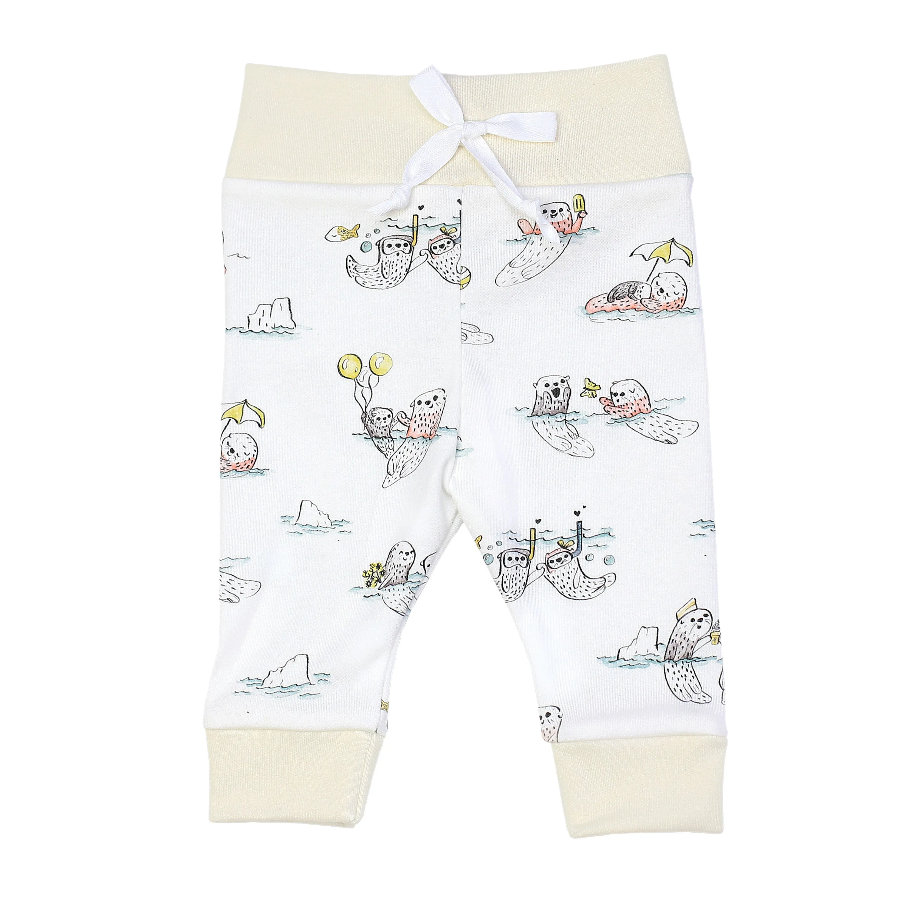 Otterly Adorable | Organic Baby Gift Basket 9pcs | Gender Neutral