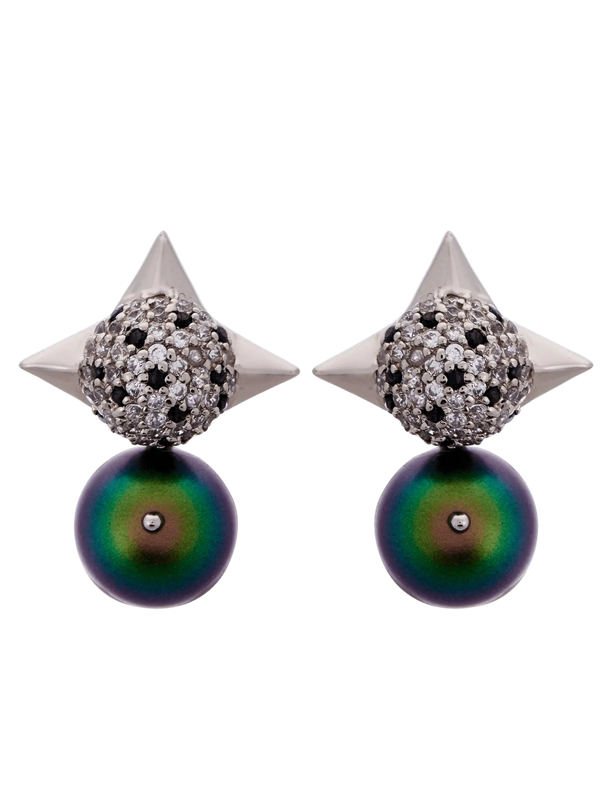 Outhouse   I    OH Espanola The Scarabeus Nova Studs Gunmetal New OHAW19SE061