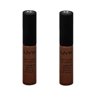Pack of 2 NYX Soft Matte Lip Cream, Dubai SMLC34