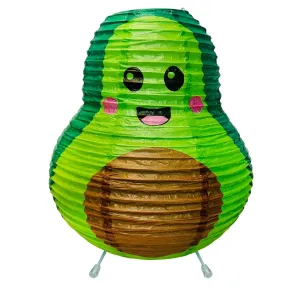 Paper Led Lantern - Avocado