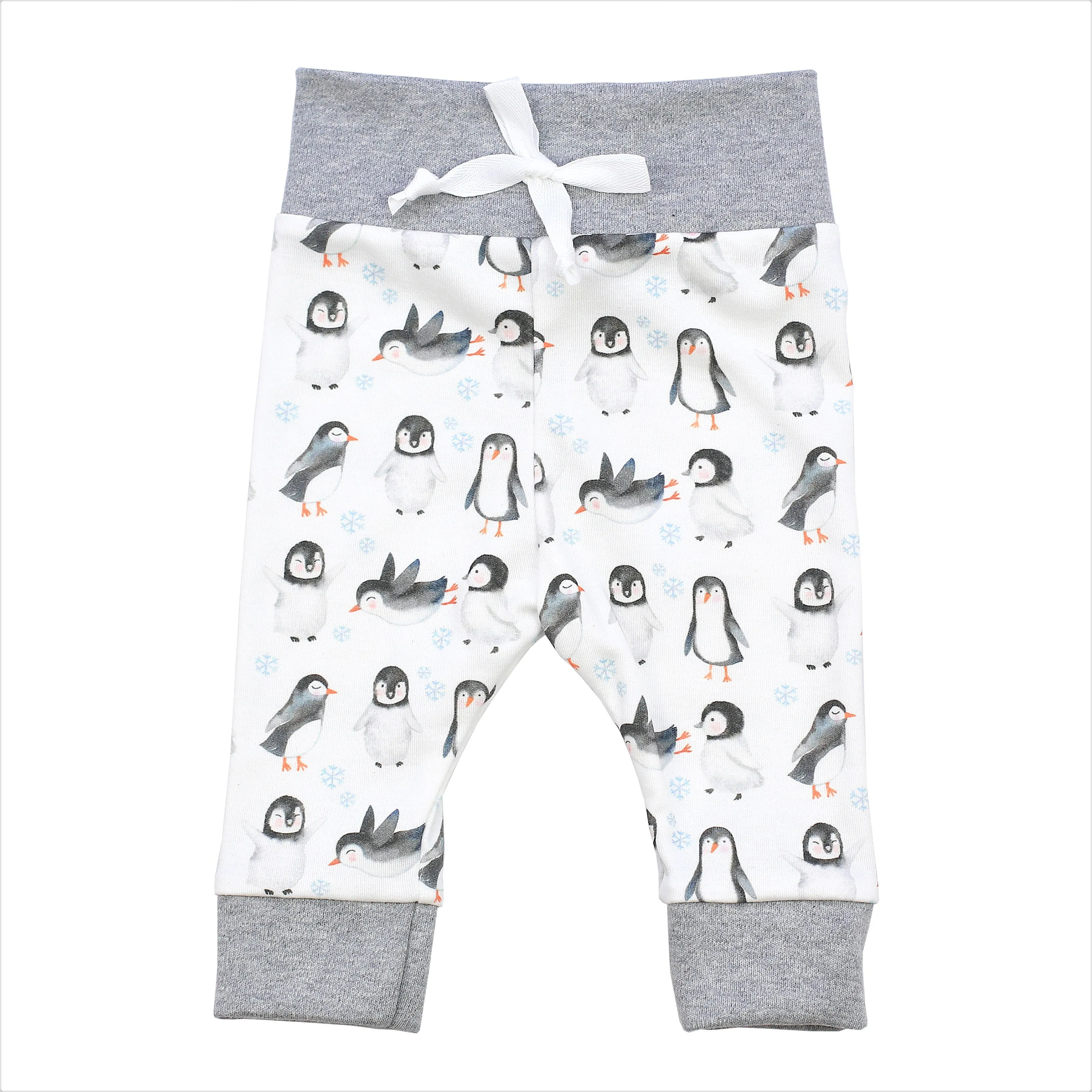 Playful Penguins | Organic Baby Gift Basket | Gender Neutral
