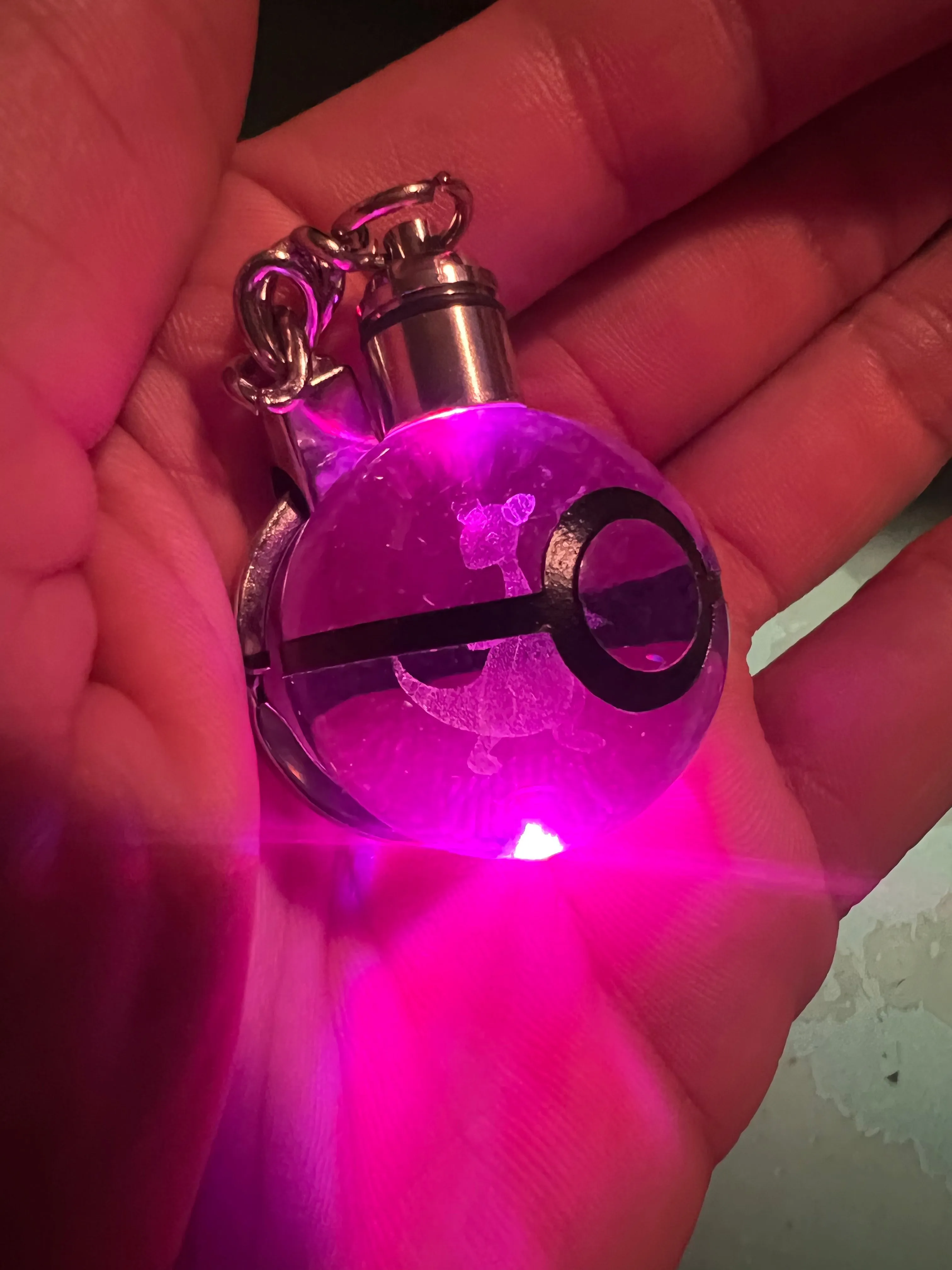 Pokemon Ampharos LED Light Up Keychain