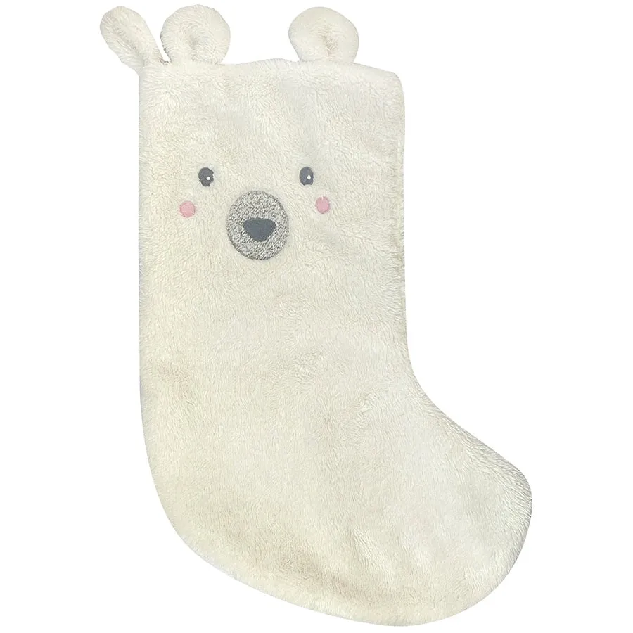 Polar Bear Fur Stocking