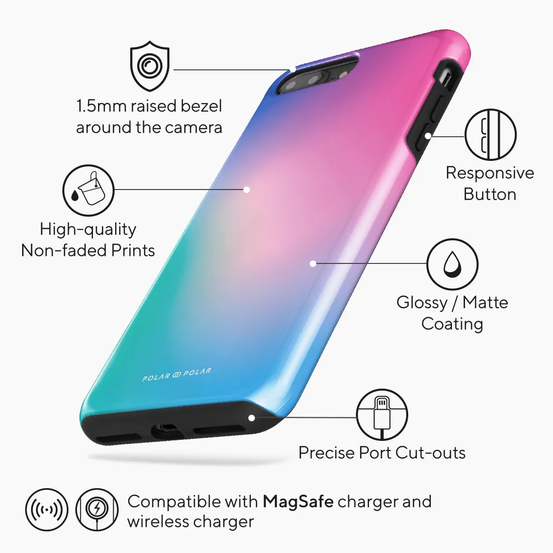 Polar Light - iPhone 8 Plus/7 Plus Case
