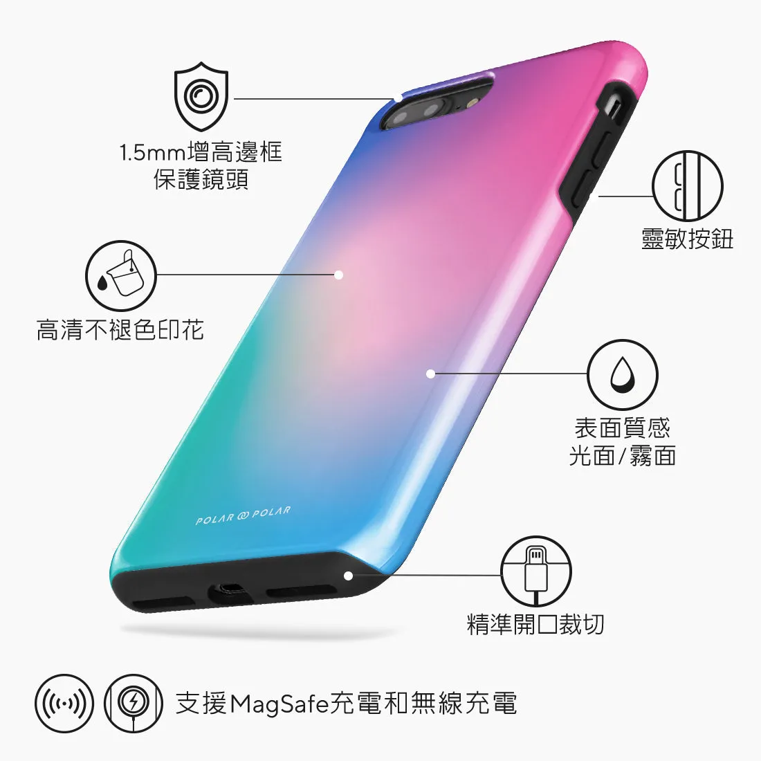 Polar Light - iPhone 8 Plus/7 Plus Case