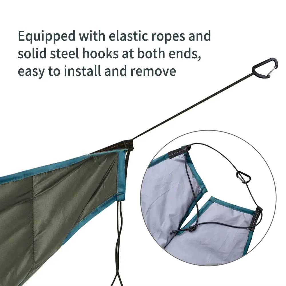 Portable Camping Hammock Underquilt Winter Cold Weather Warm under Quilt for Outdoor Camping Hiking