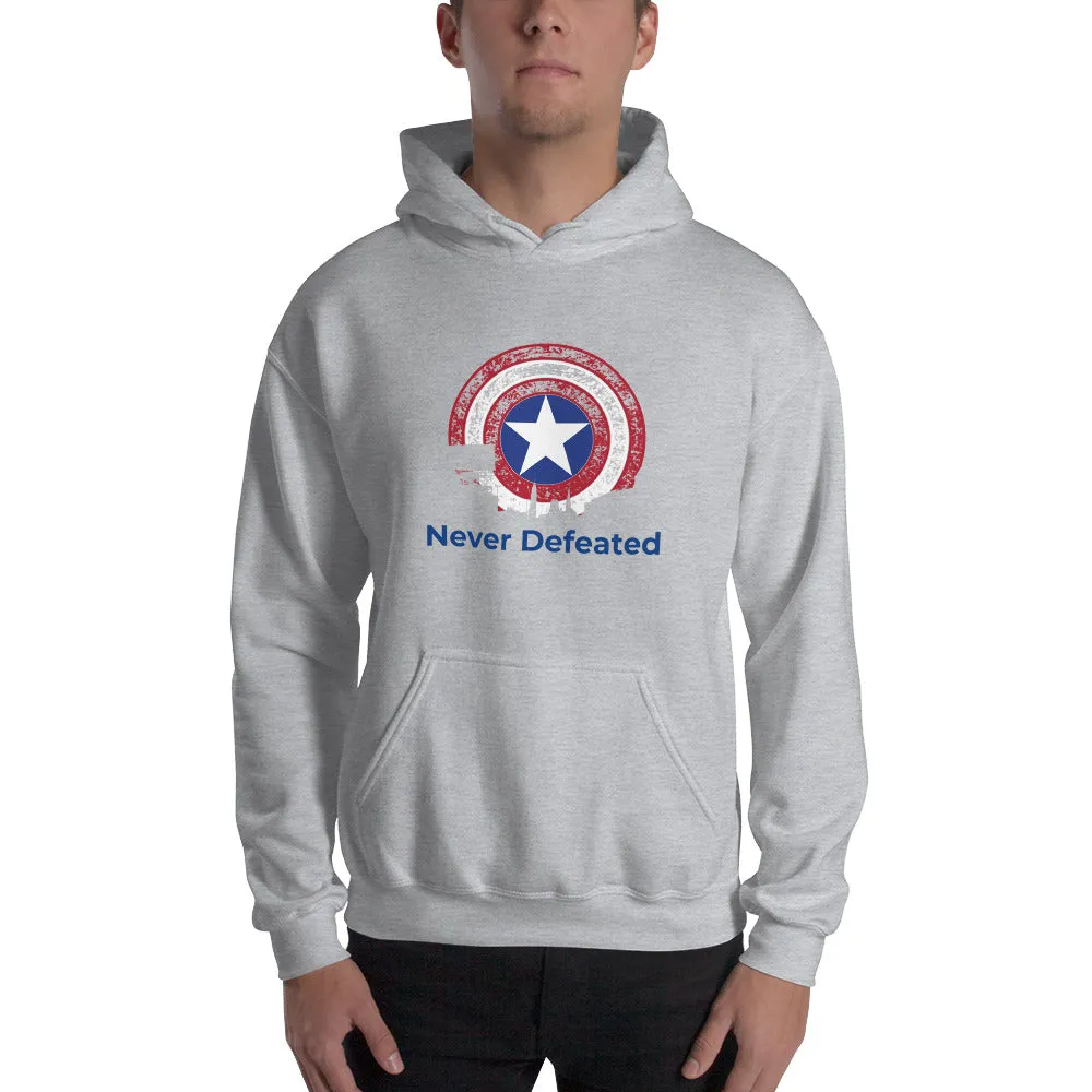"Never Defeated" Hoodie