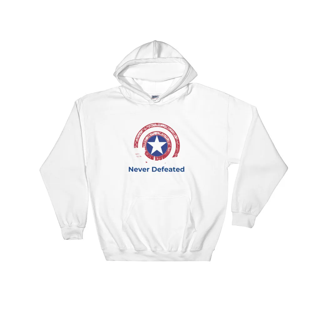 "Never Defeated" Hoodie