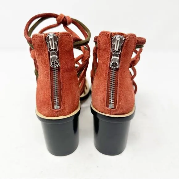 RAG &amp; BONE Camille Sandal in Terracotta NIB- Size 6