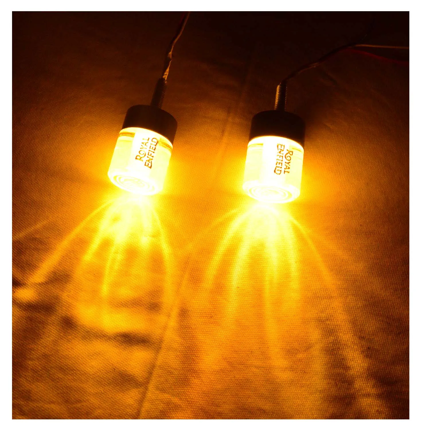 R.J.VON Acrylic Led Handle Bar End Indicator Light