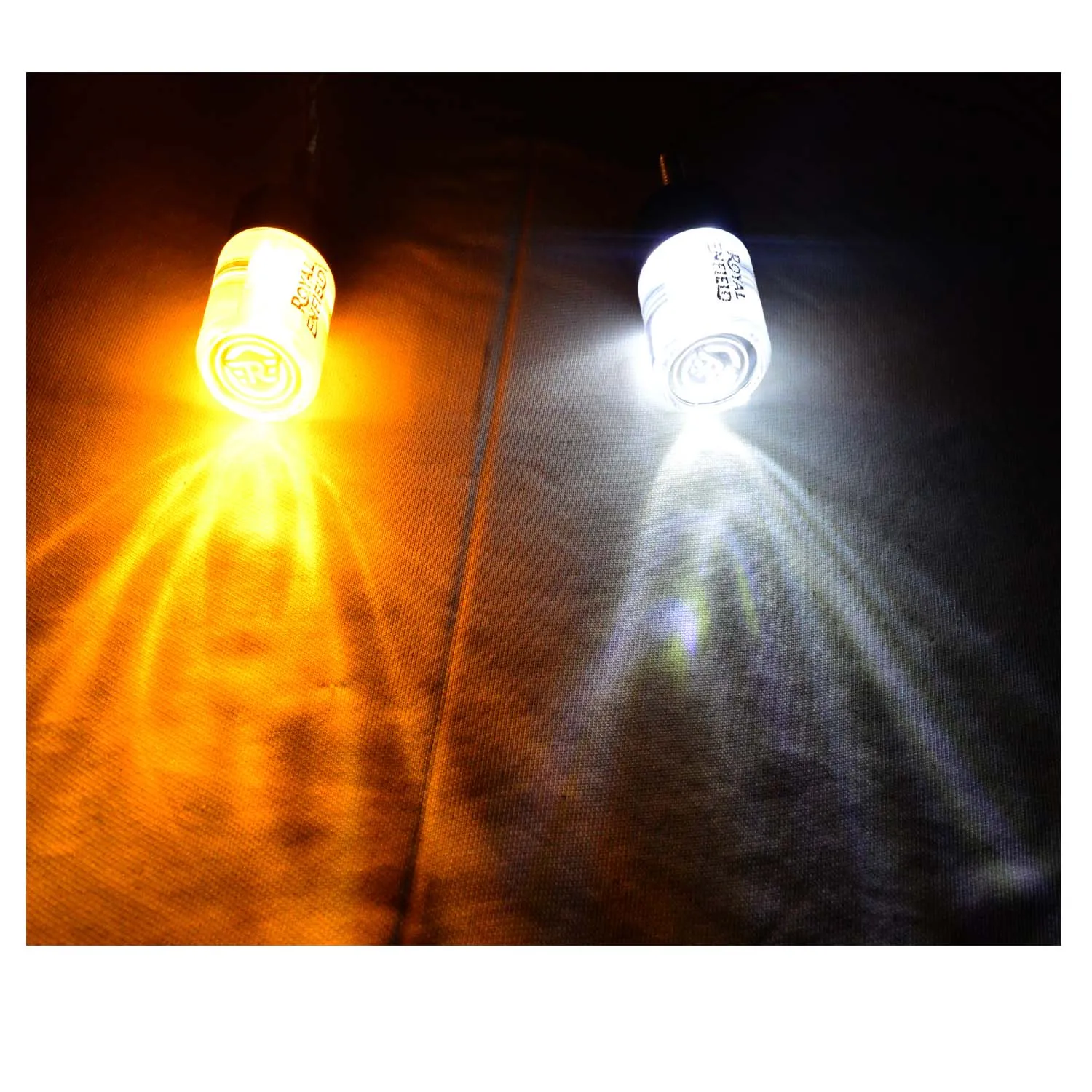 R.J.VON Acrylic Led Handle Bar End Indicator Light