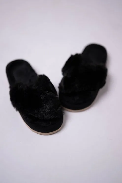 'Royal' Fur Slippers