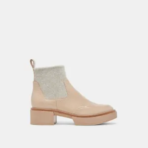 SALINE H2O BOOTIES DUNE CRINKLE PATENT