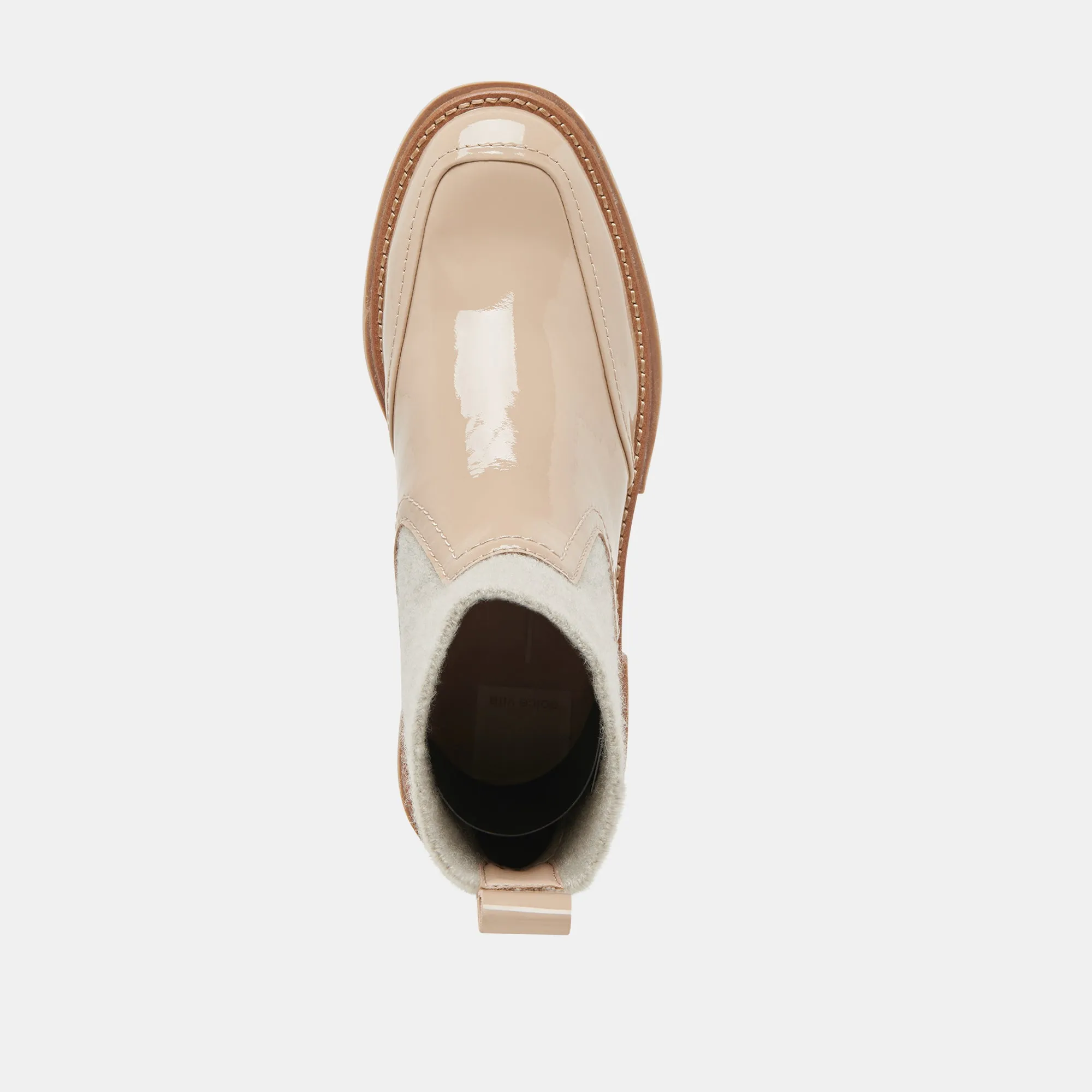 SALINE H2O BOOTIES DUNE CRINKLE PATENT