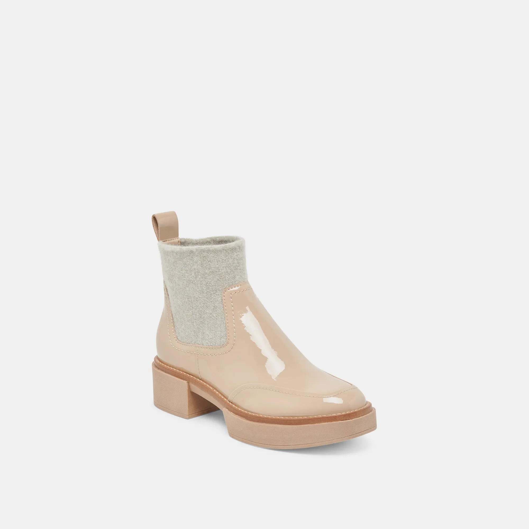 SALINE H2O BOOTIES DUNE CRINKLE PATENT
