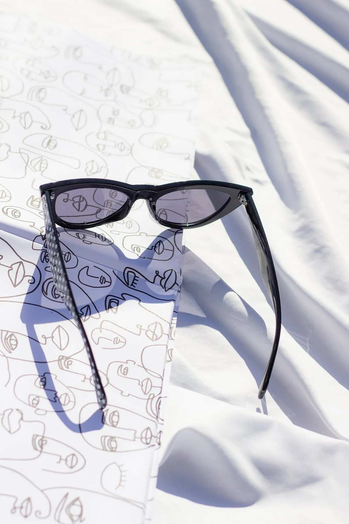Semi Cat Eye Sunglasses