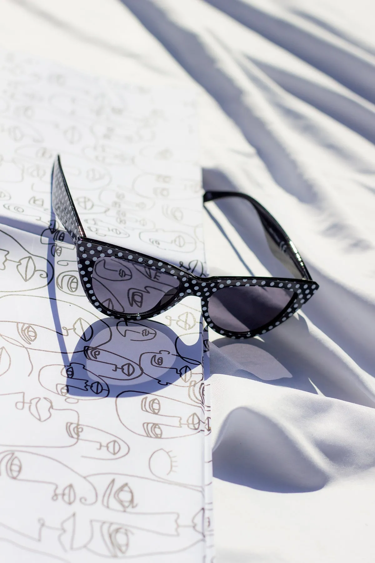 Semi Cat Eye Sunglasses