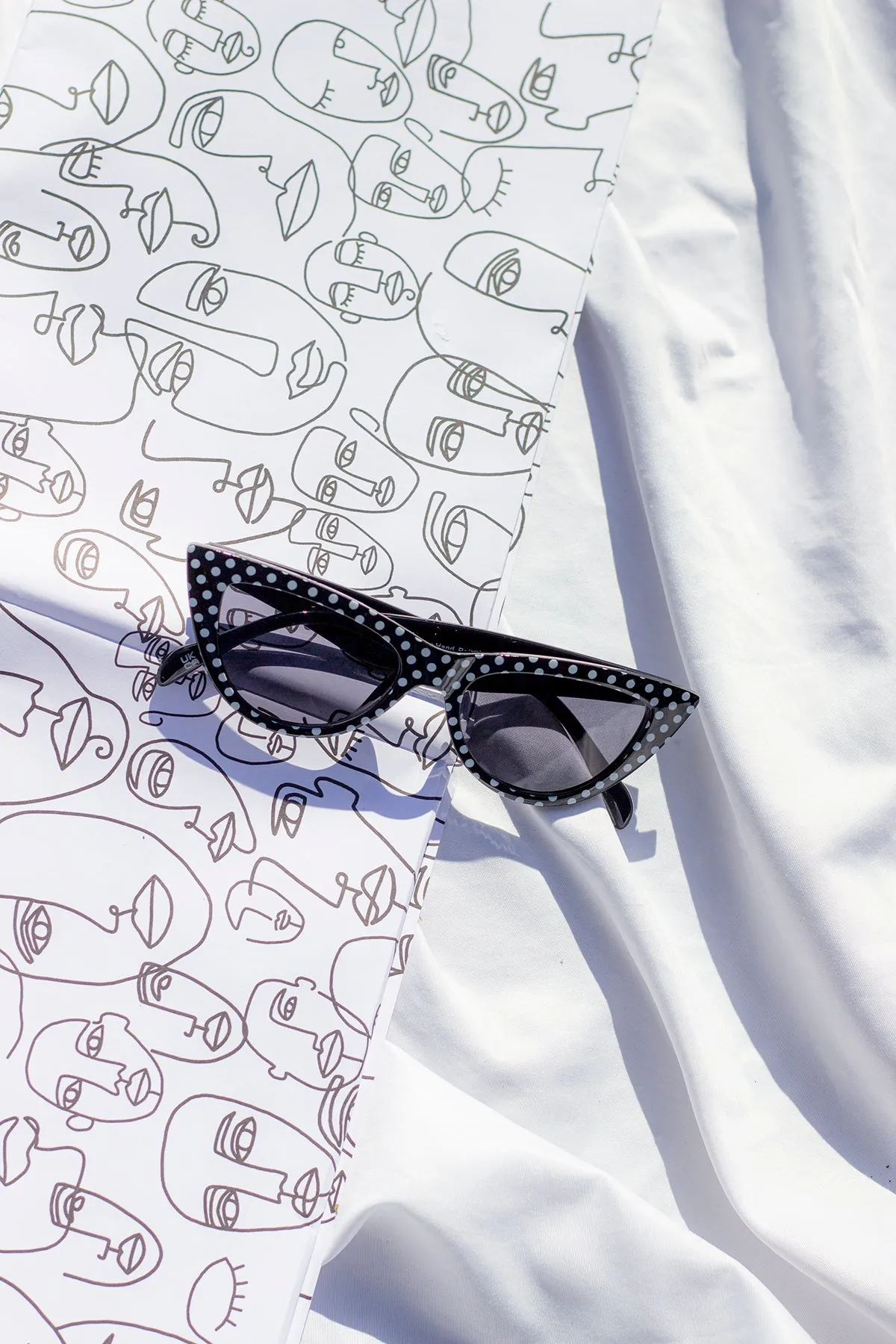 Semi Cat Eye Sunglasses