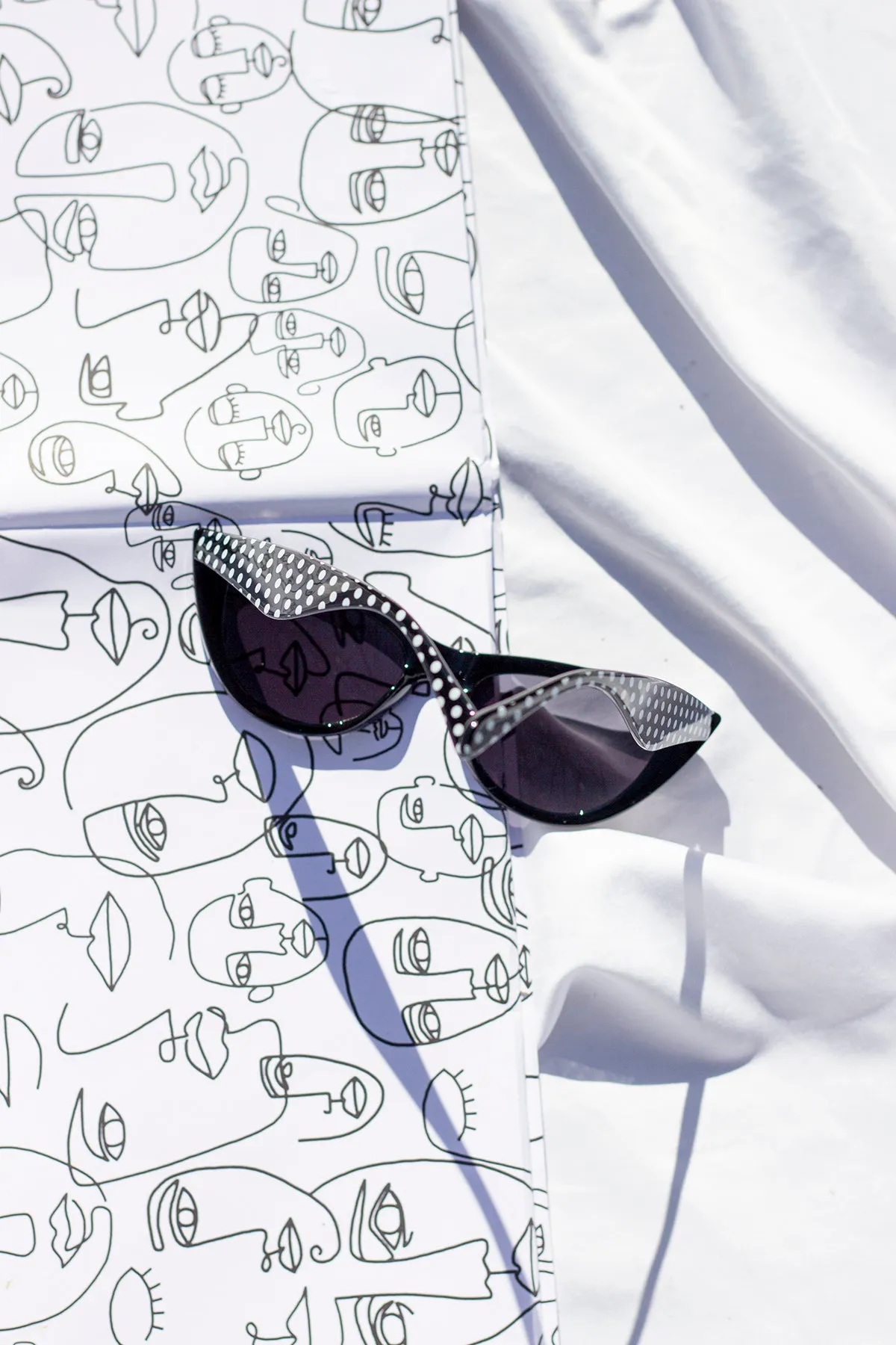 Semi Cat Eye Sunglasses