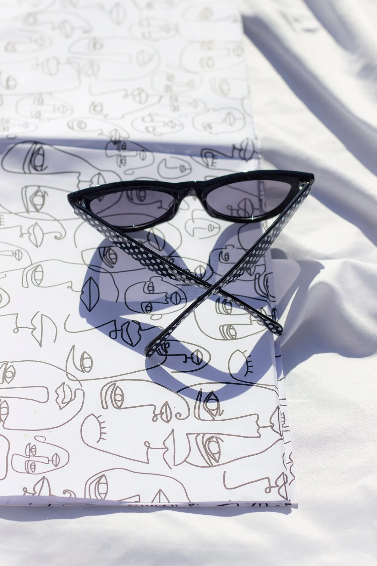 Semi Cat Eye Sunglasses