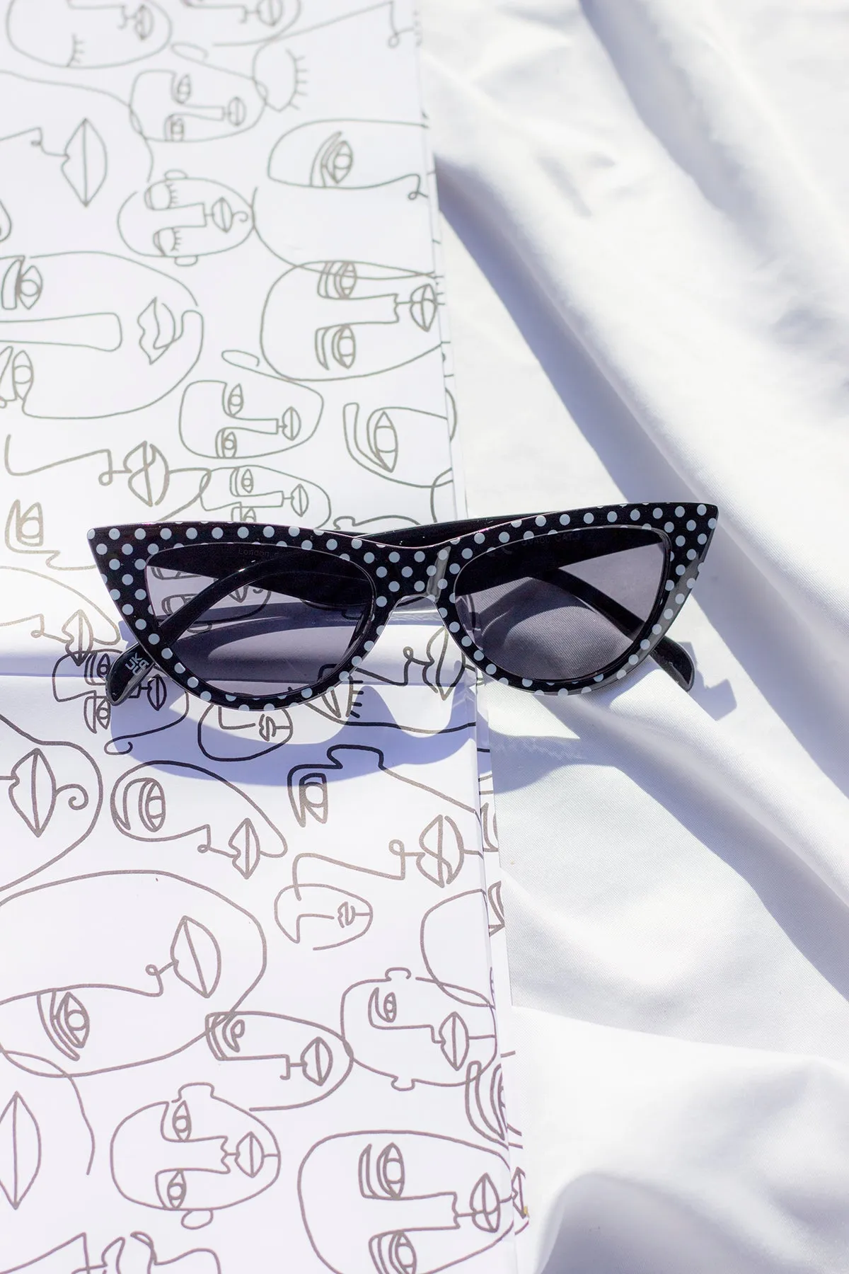 Semi Cat Eye Sunglasses