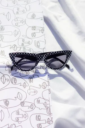 Semi Cat Eye Sunglasses