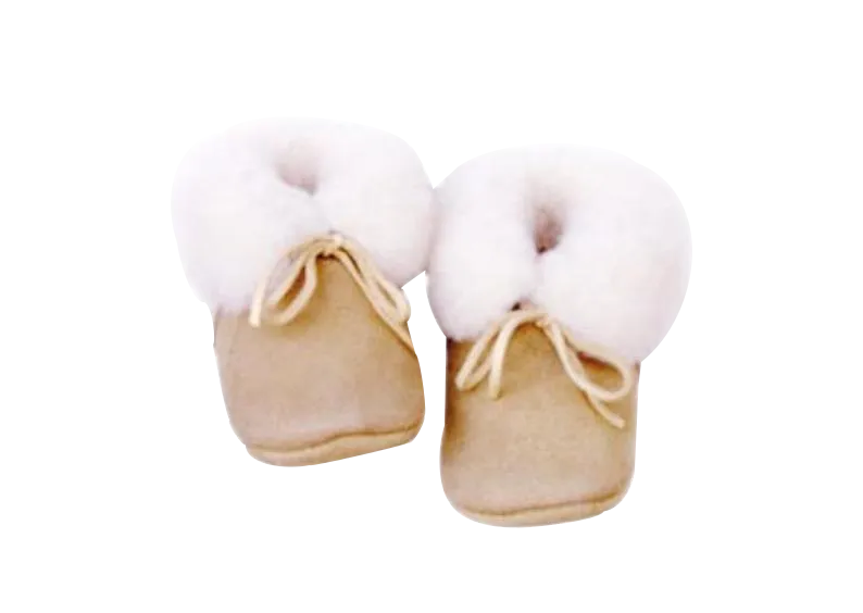 Sheepskin Infant Booties