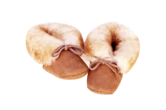 Sheepskin Infant Booties