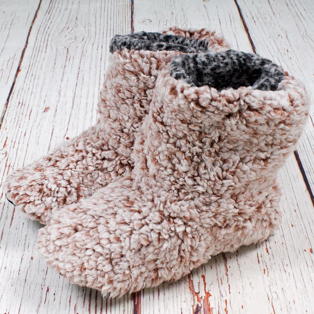 Sherpa Fleece Booties