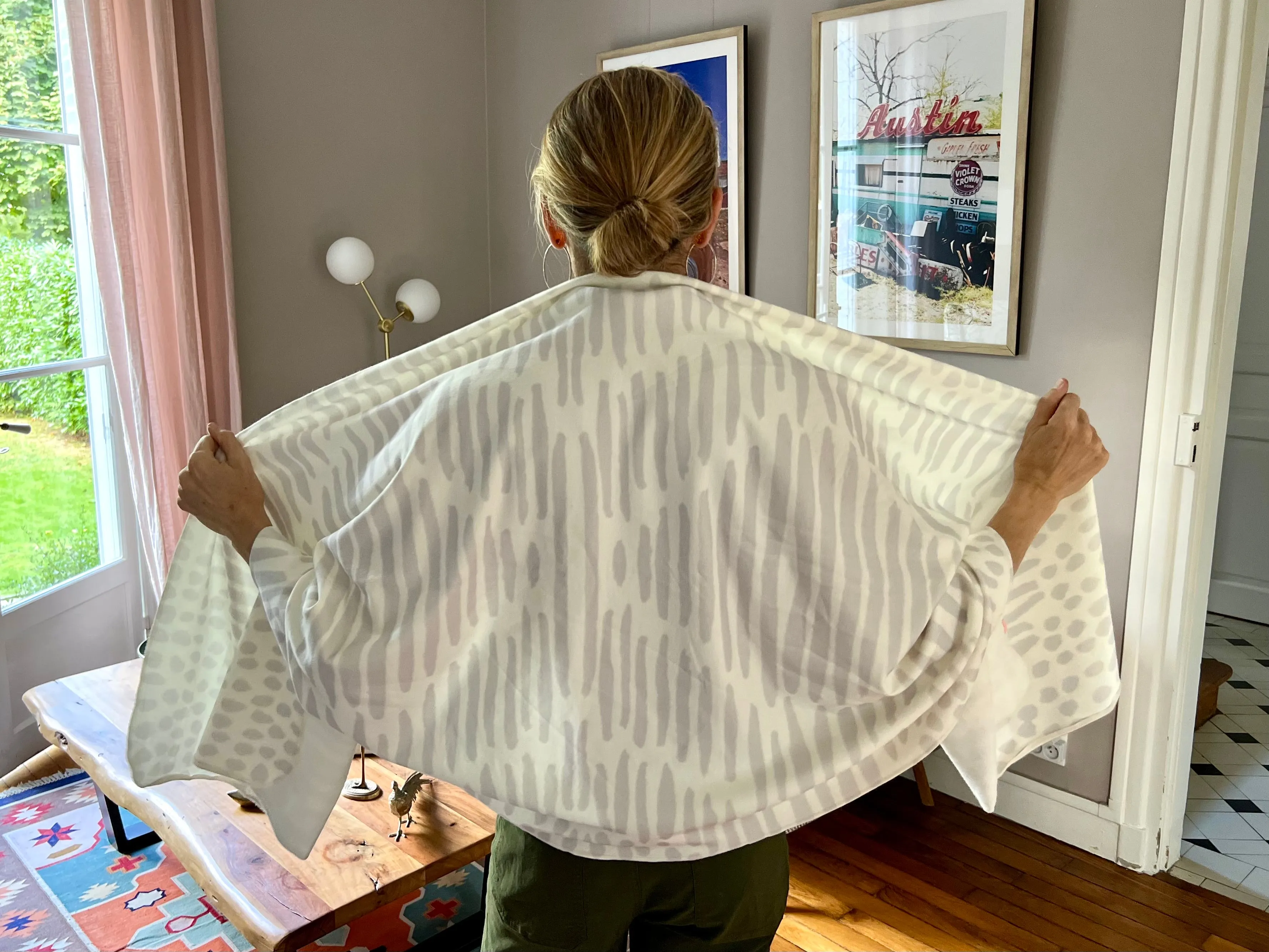 Snowy Owl Cozy Wrap