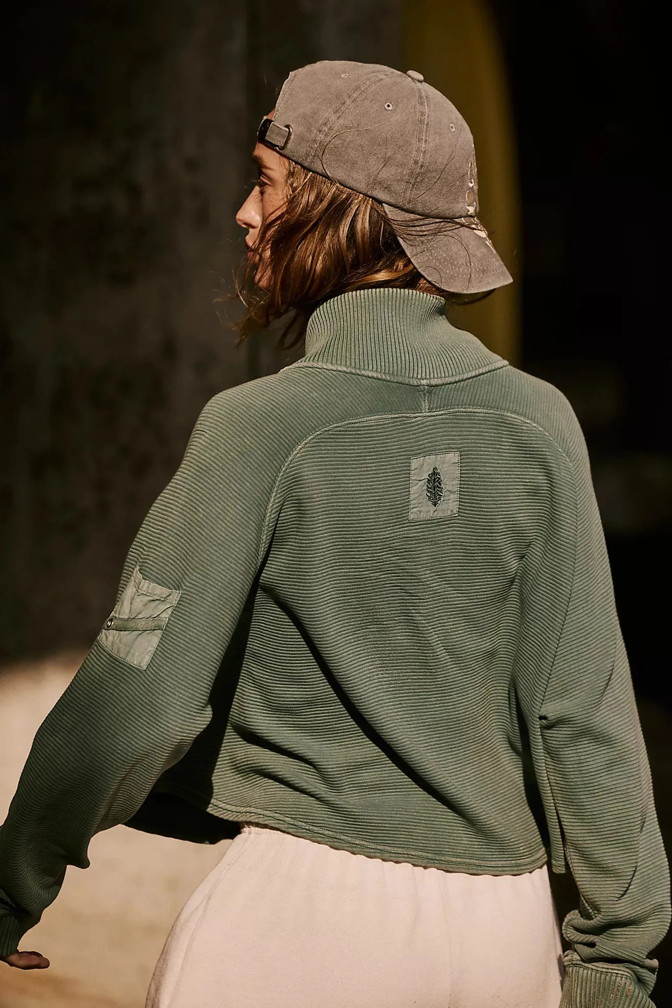 So Fly Henley Layer- Midnight Jade