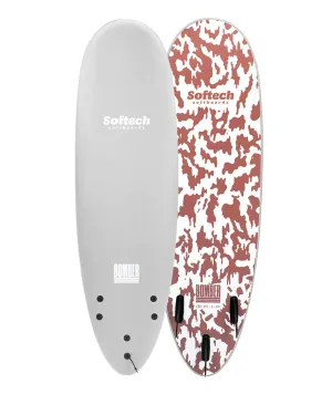 Softech 6'10" Bomber Grey/ Dusty Red