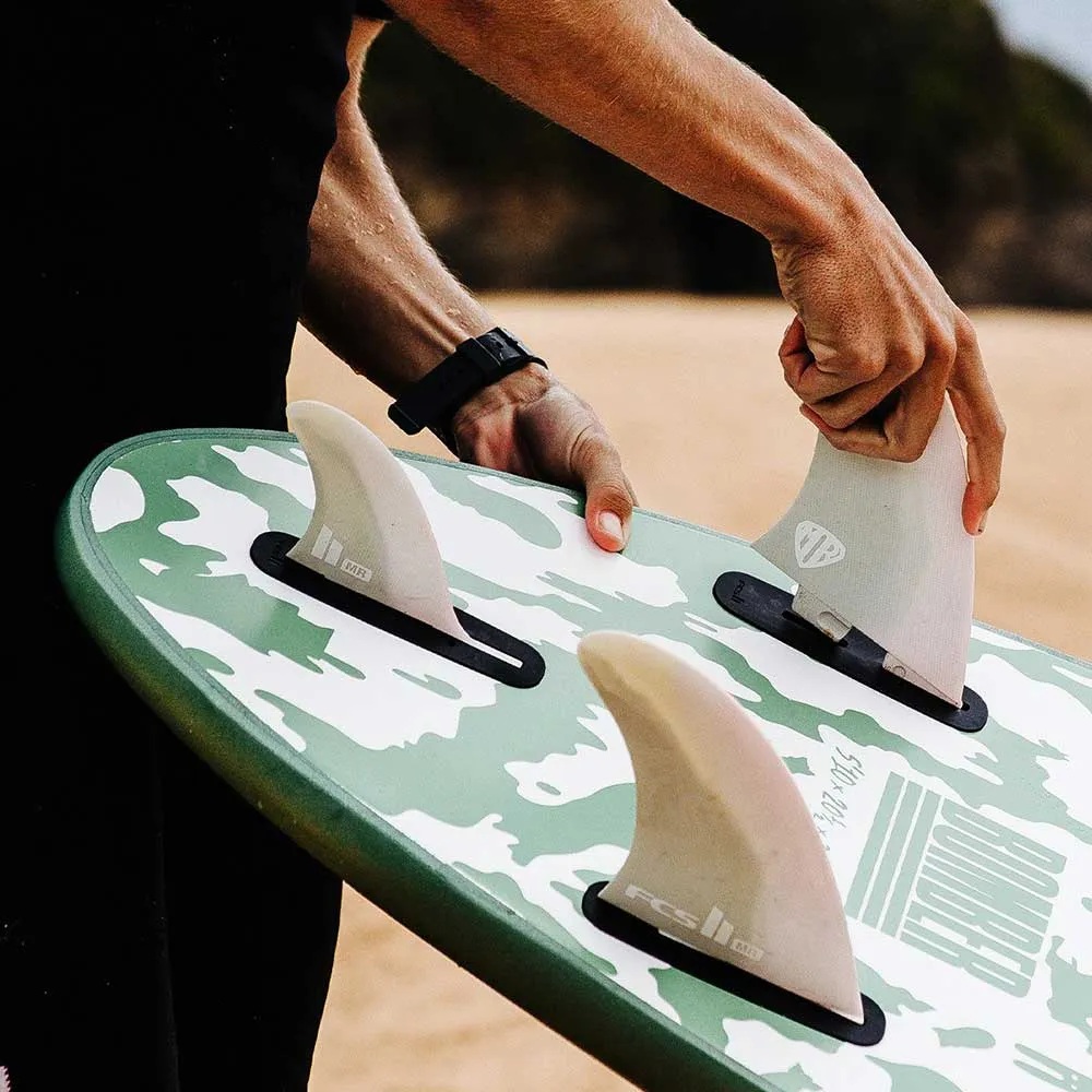 Softtech Bomber II 6'10 Surfboard - Smoke Green/White