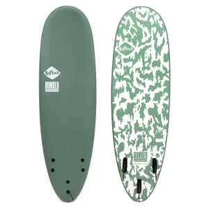 Softtech Bomber II 6'10 Surfboard - Smoke Green/White