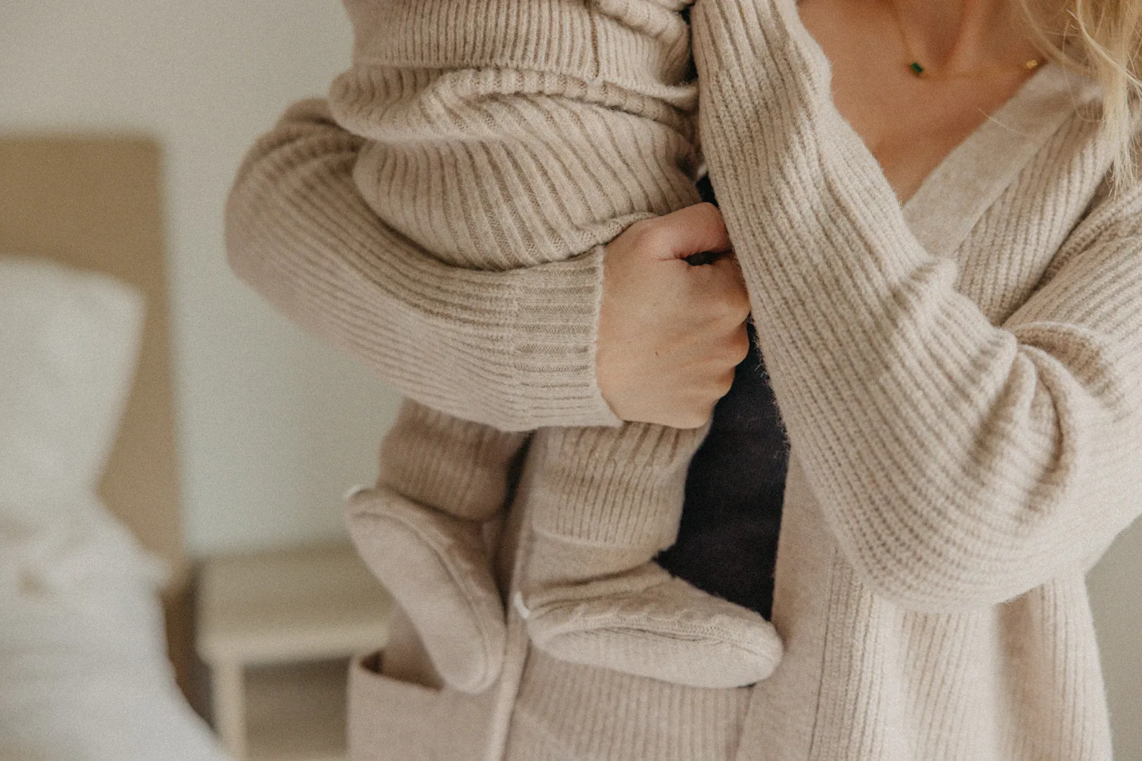 Sweater Bootie - Oatmeal