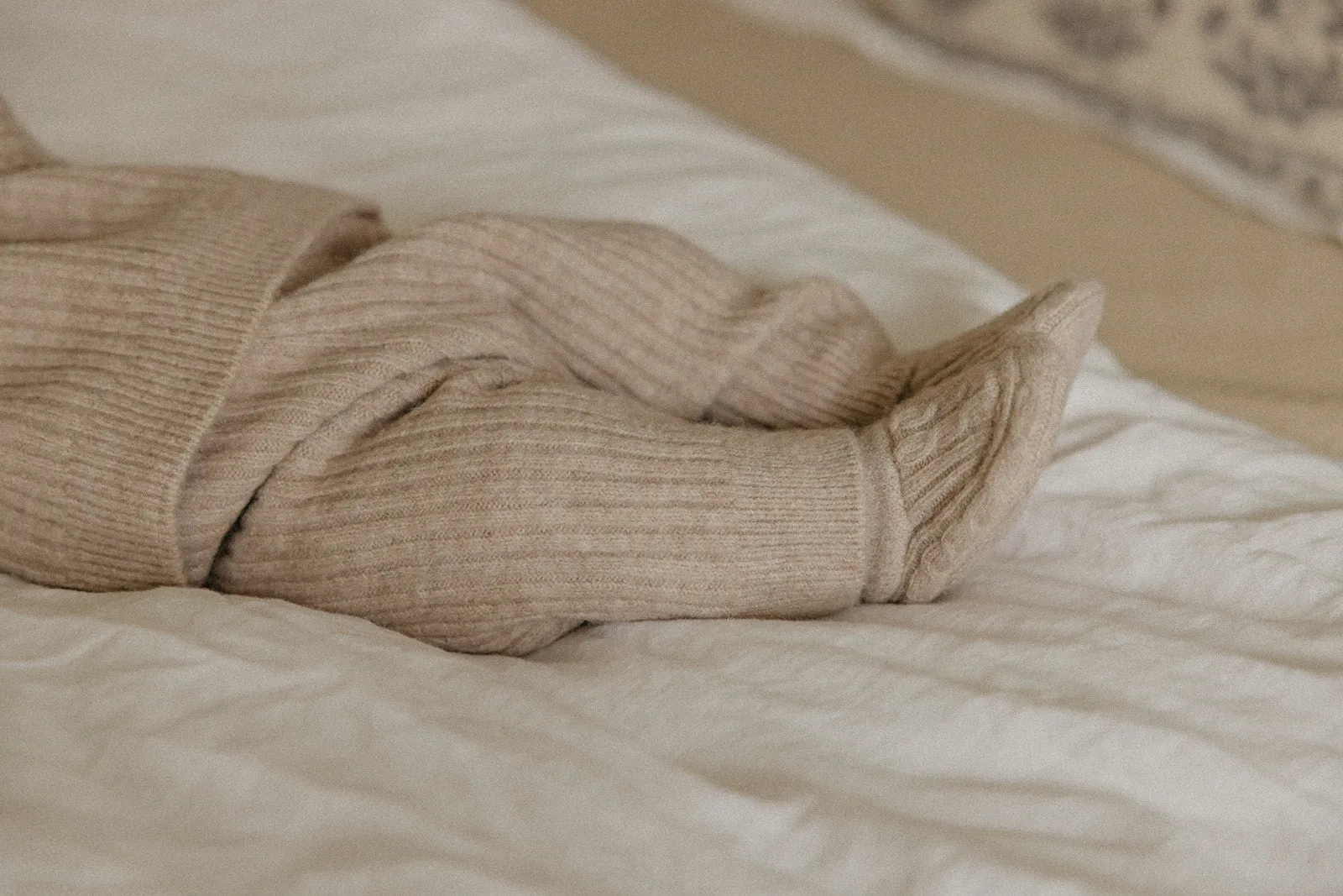 Sweater Bootie - Oatmeal