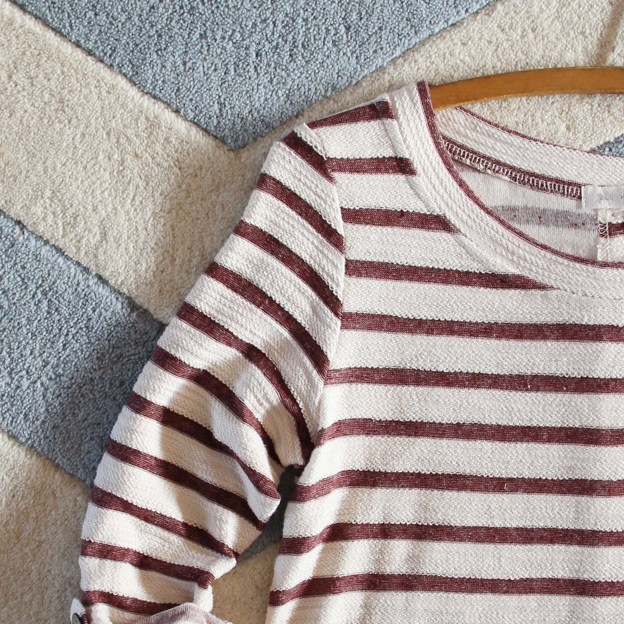Swiftwater Lace Top in Burgundy