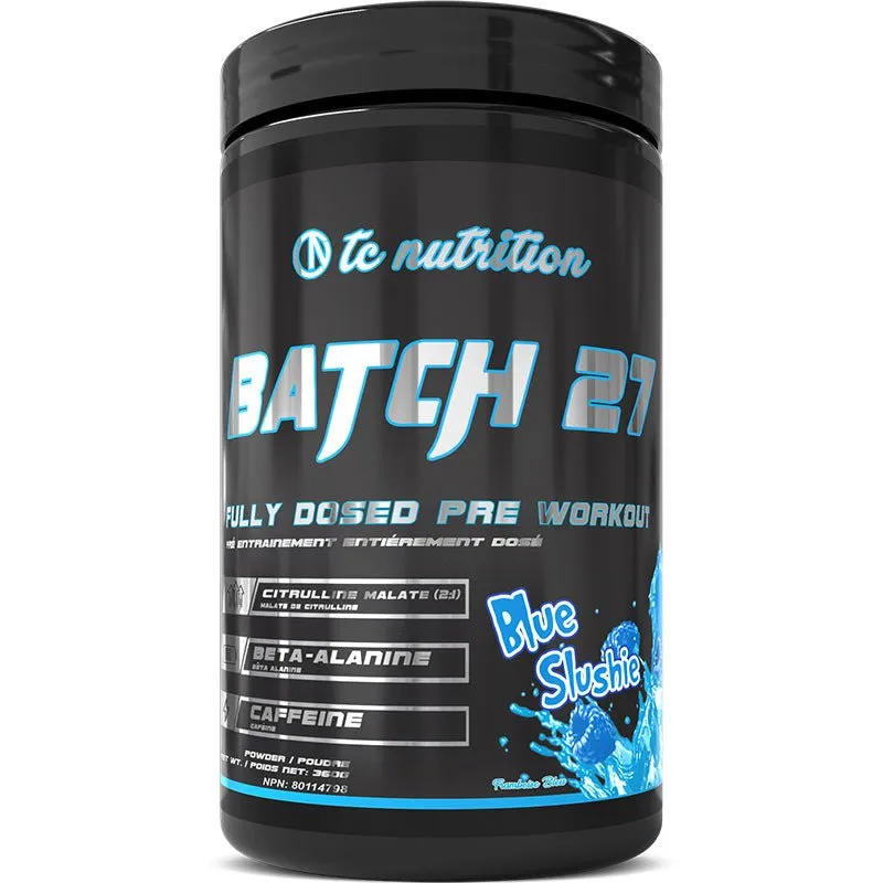 TC Nutrition Batch 27 Pre Workout