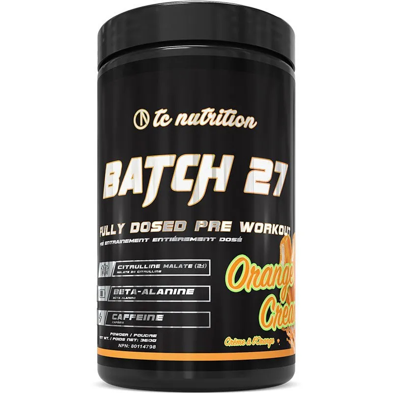 TC Nutrition Batch 27 Pre Workout