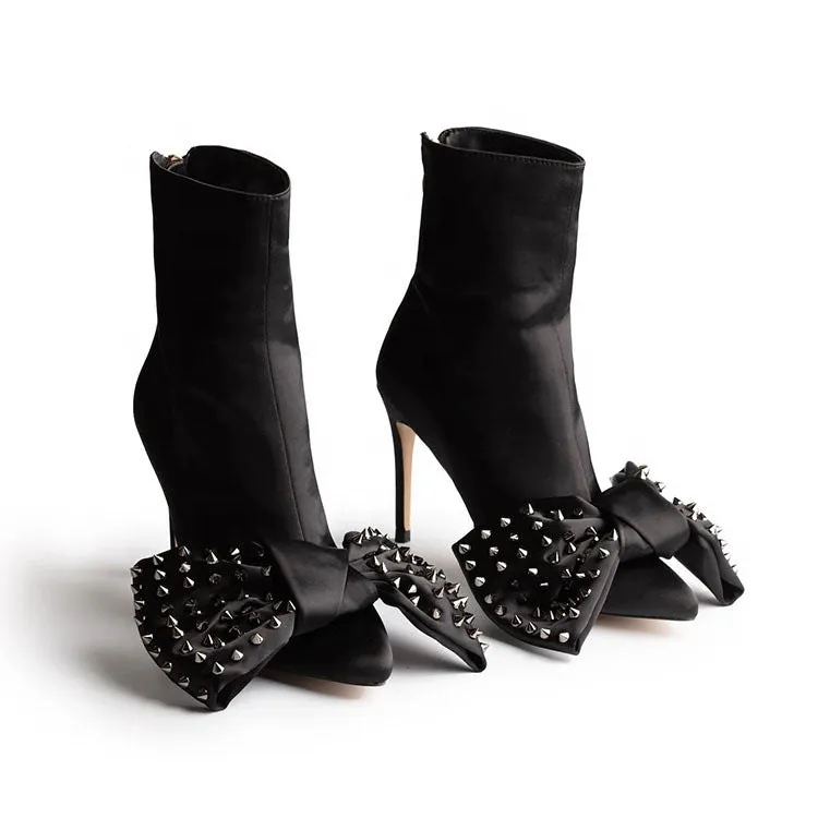 The Catwalk Bow Booties