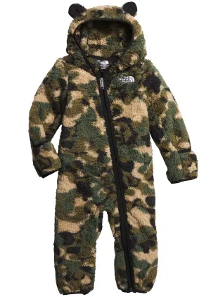 The North Face Baby Bear One-Piece (Military Camo Olive)
