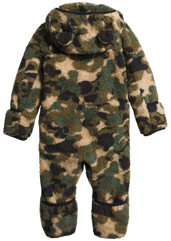 The North Face Baby Bear One-Piece (Military Camo Olive)