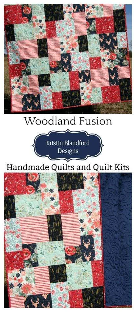 Throw Quilt, Minky Backing Modern Homemade Lap Quilt Couch Blanket Boho Home Decor